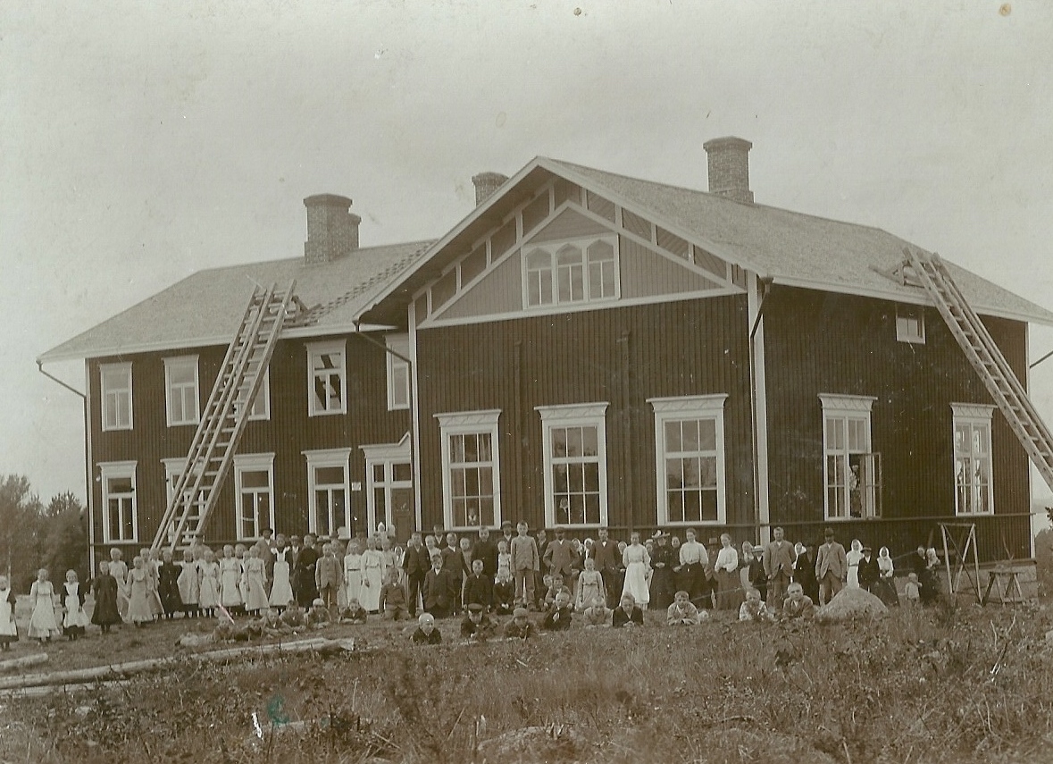 luhalahden kansakoulu vuonna 1905
